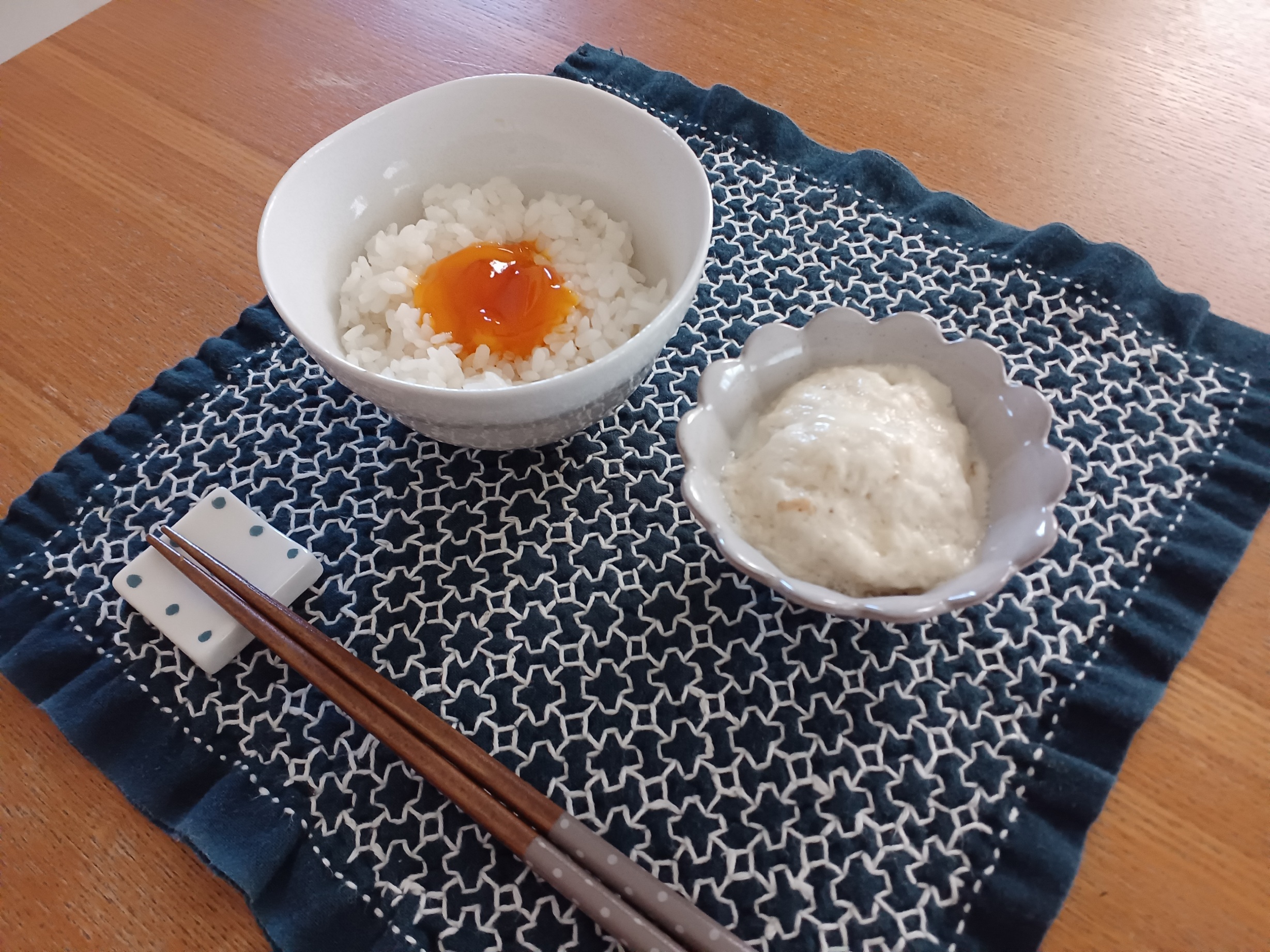 君(黄身)と食べるご飯