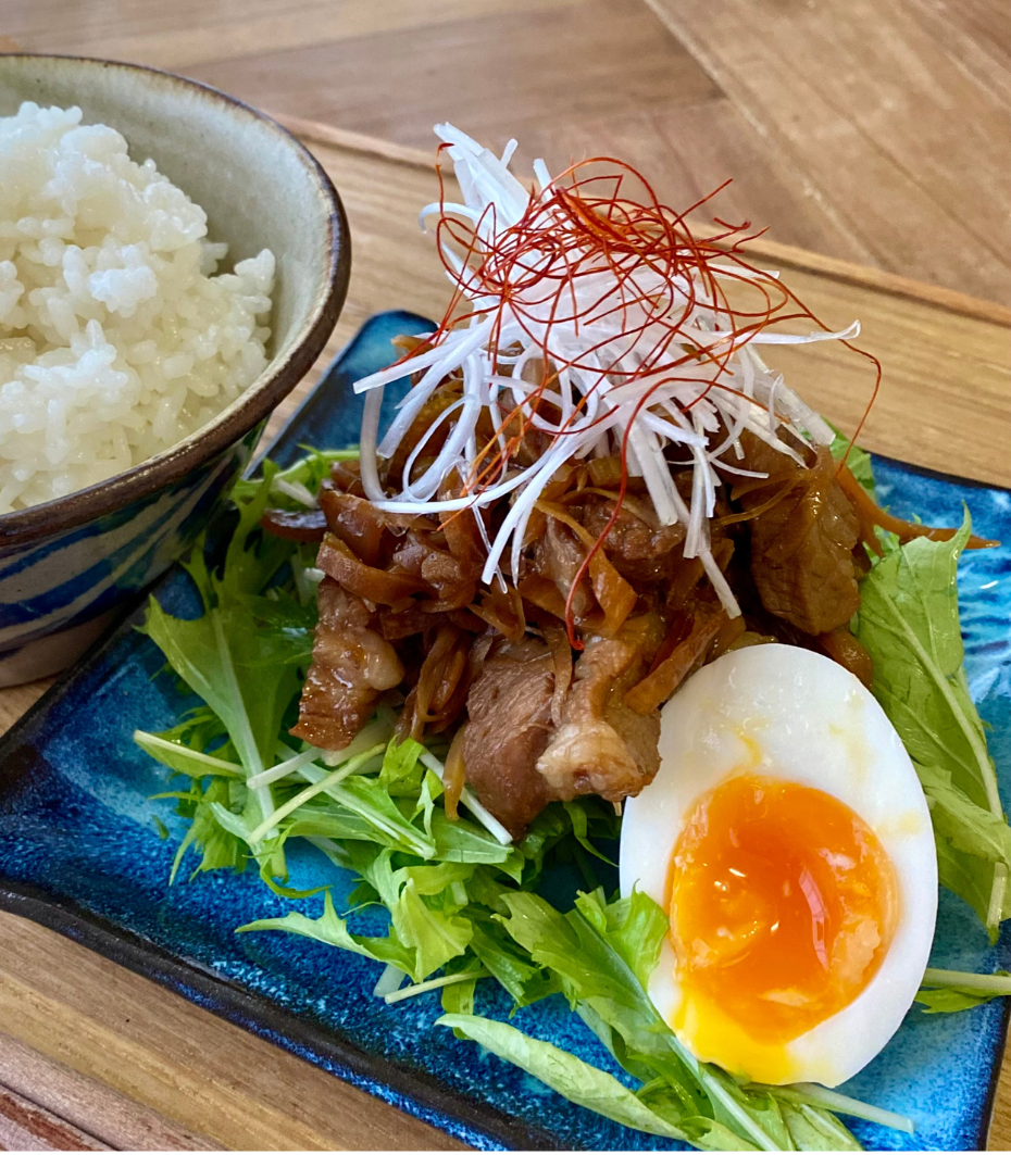 豚肉のコクうま香味煮