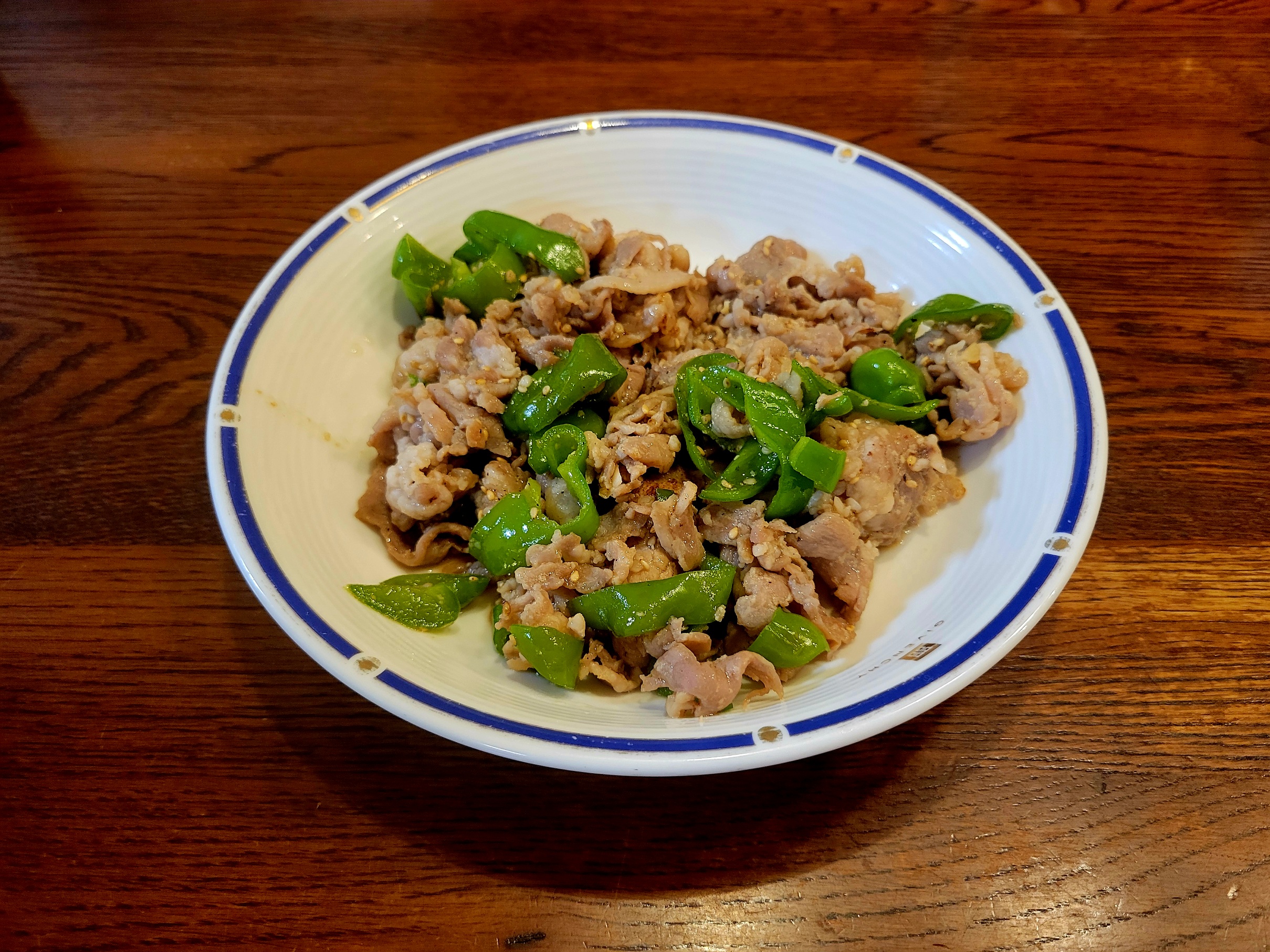 豚肉塩麹焼き